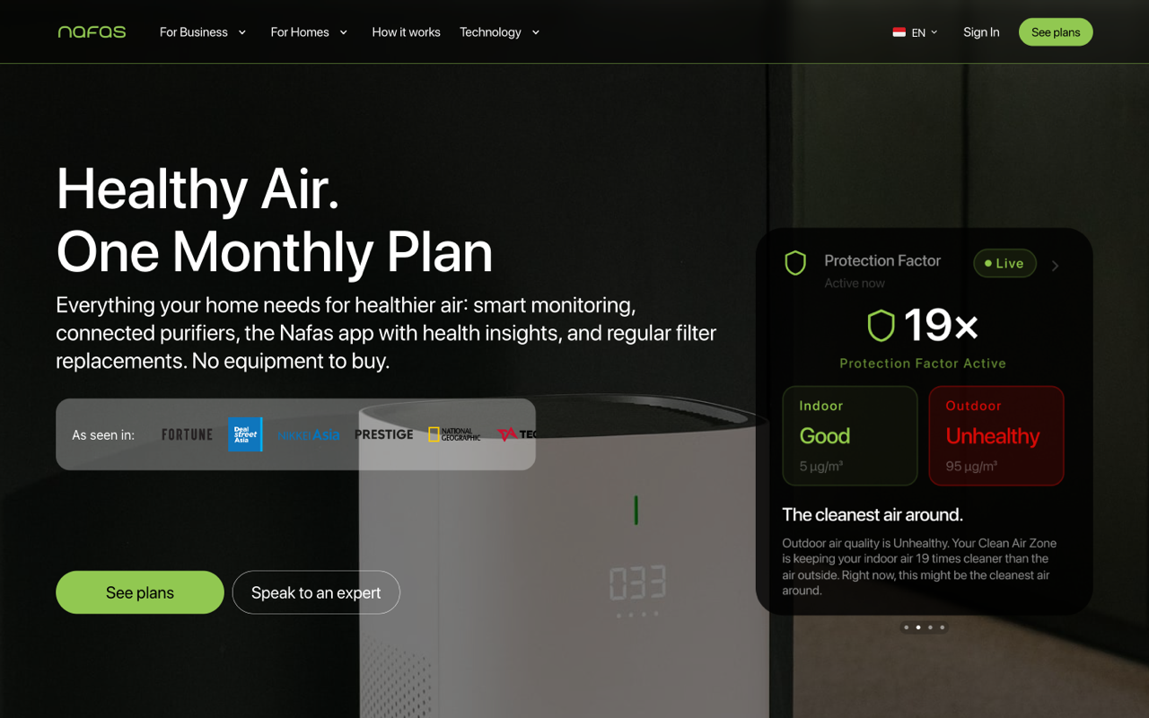 Nafas — Clean Air Zone Residential