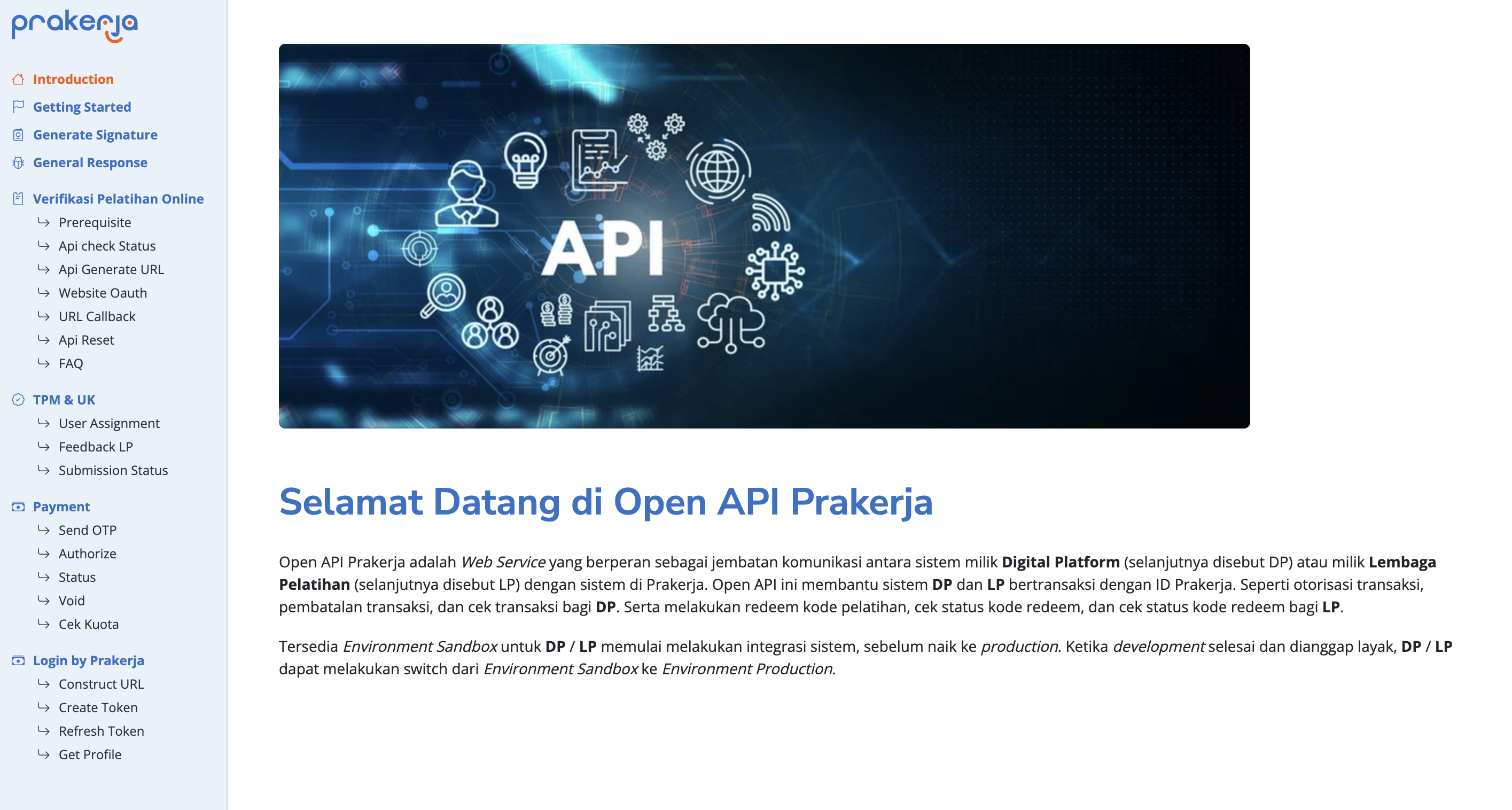 Prakerja Open API